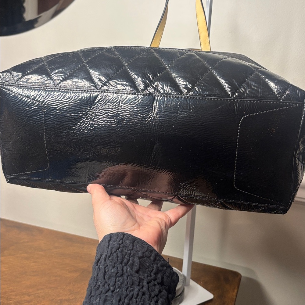 COACH POPPY Signature quilted tote bag (EUC) - Picture 7 of 14